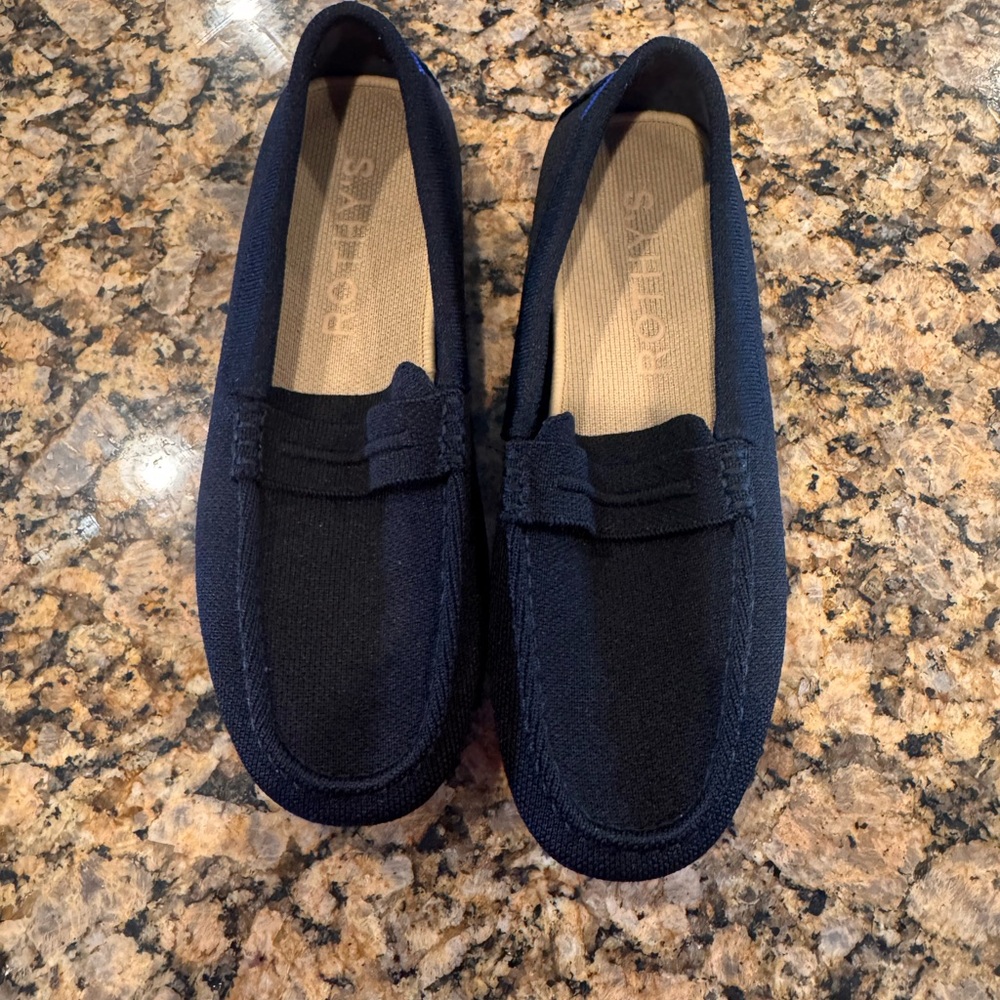 Rothy's Black Slip-On Loafers - The Driver